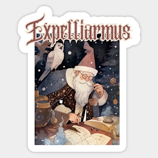 Expelliarmus Wizard Sticker